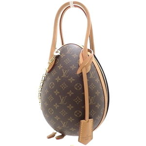 Louis Vuitton Egg Bag Monogram Handbag Brown